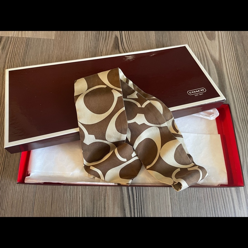 Coach bag ribbon